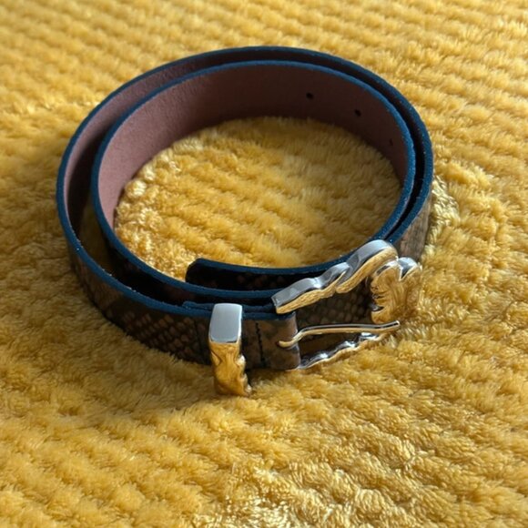 NWOT Sinéquanone Paris leather Belt - Picture 2 of 5